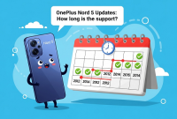 به‌روزرسانی‌های وان‌پلاس نورد ۵: مدت زمان پشتیبانی از این گوشی هوشمند چقدر است؟