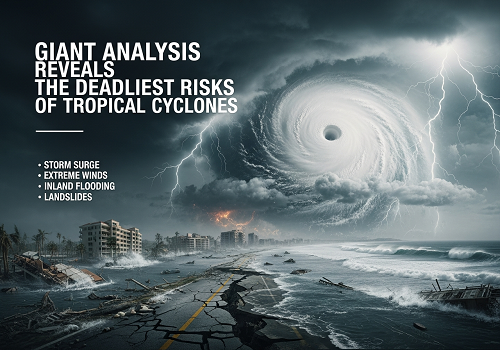 تحلیل غول‌آسا از کشنده‌ترین خطرات طوفان‌های حاره‌ای (Tropical Cyclones)